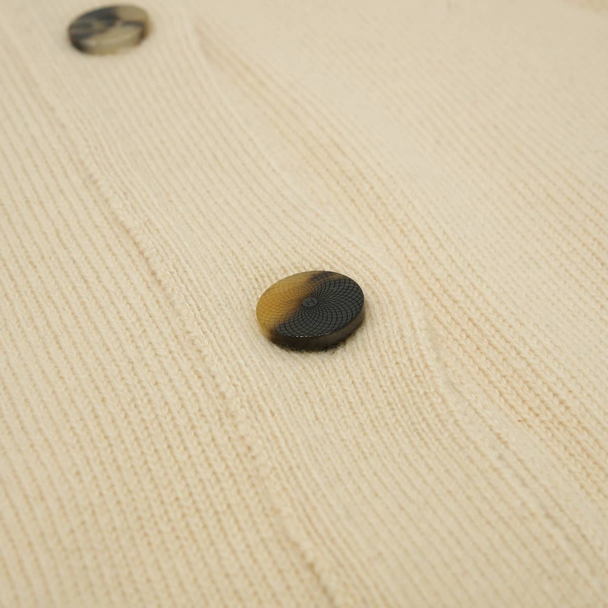 HERMES Cardigan Women's mid-length cardigan with pockets and buttonsBrum Cashmere #42 722701D18L42[EXCELLENT][Authentic]
