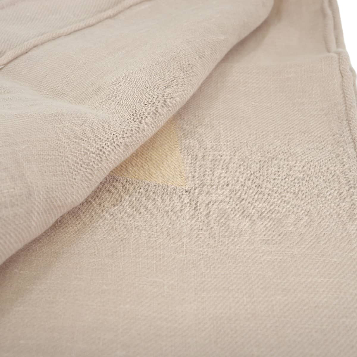 2025SS HERMES muffler Stole So Hermes Naturel Linen/Cotton H394831T[EXCELLENT][Authentic]