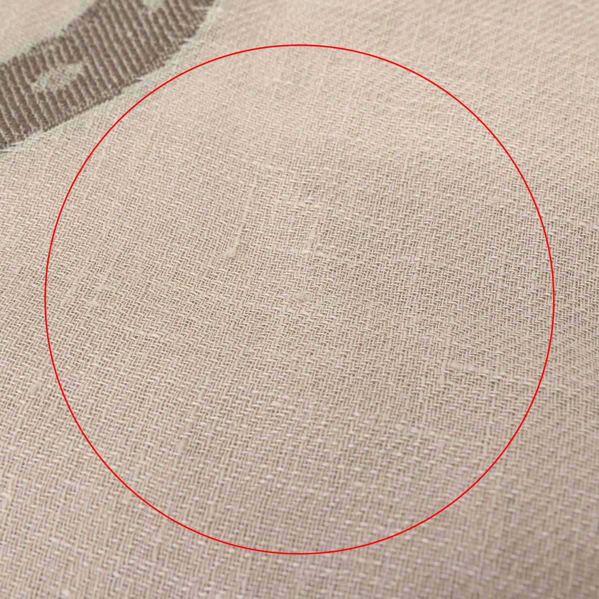 2025SS HERMES muffler Stole So Hermes Naturel Linen/Cotton H394831T[EXCELLENT][Authentic]