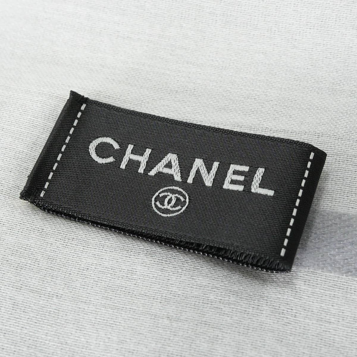 2025 Cruise CHANEL Stall Logo COCO Mark Grey/Noir (Black)/Blanc (White) Wool/Cotton/Silk AAA639[EXCELLENT][Authentic]