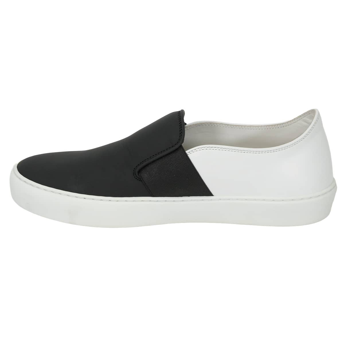 2016SS CHANEL sneakers Slip-on shoes COCO Mark two-tone color Noir (Black)/Blanc (White) leather #37 G31713[EXCELLENT][Authentic]