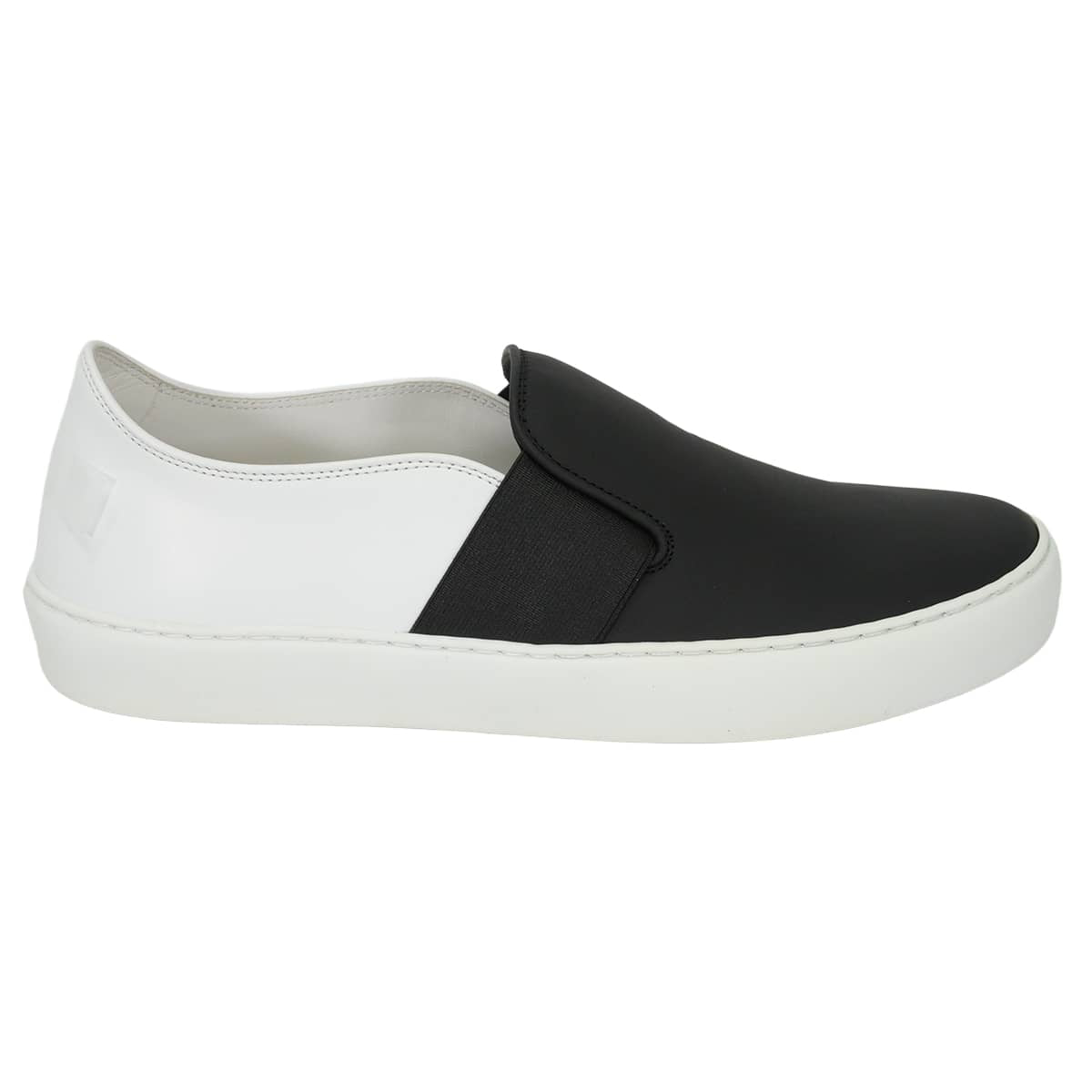 2016SS CHANEL sneakers Slip-on shoes COCO Mark two-tone color Noir (Black)/Blanc (White) leather #37 G31713[EXCELLENT][Authentic]