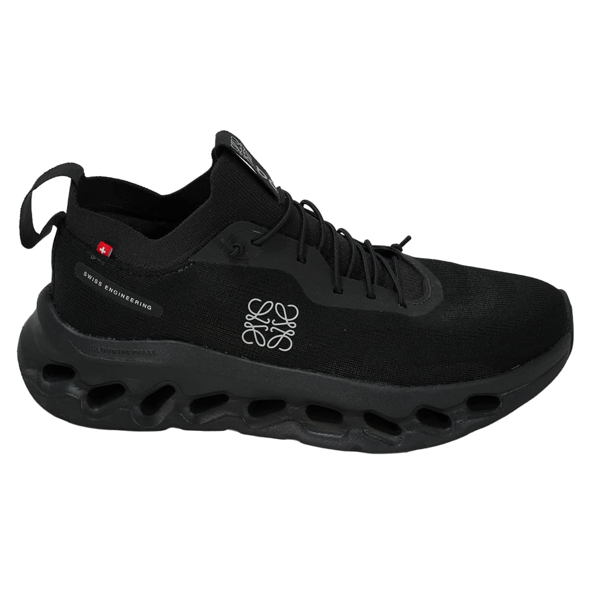 [Pre-loved] LOEWE sneakers On collaboration CloudTilt Noir (Black) Polyester EVA foam #38 3WD30310485[LIKE NEW][Authentic]