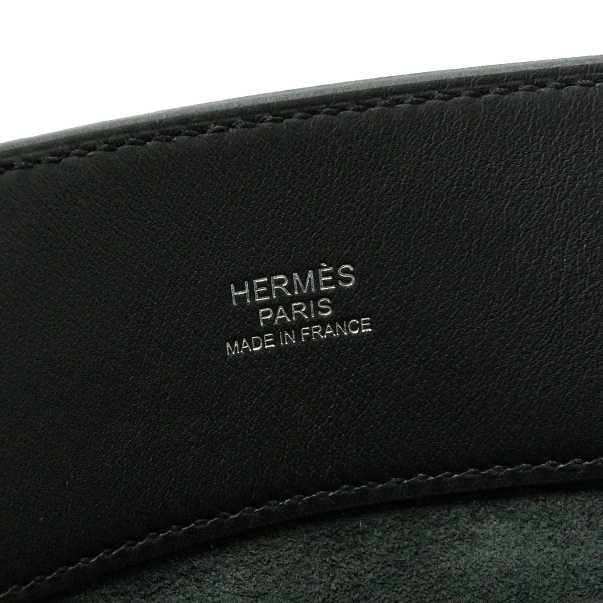 HERMES Shoulder bag Poche Cliquetis Noir (Black) Veau Swift Silver HW Stamp G[BRAND NEW][Authentic]