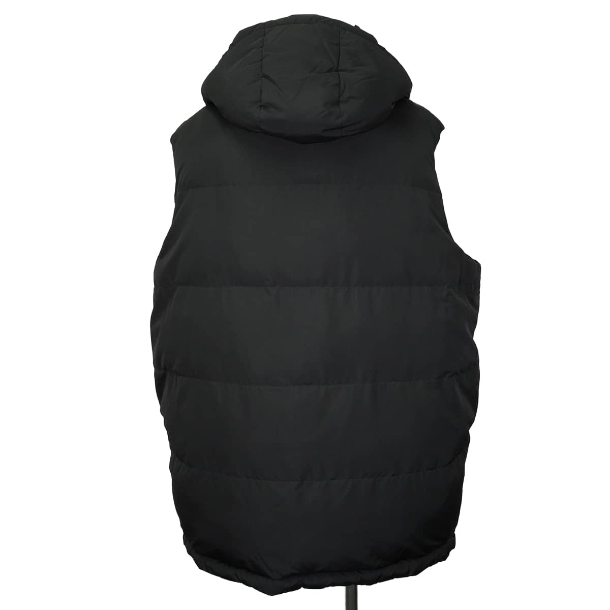 FENDI Down vest Reversible Hood Long LengthZucca pattern/black Nylon #M FAA486 AB3P[EXCELLENT][Authentic]