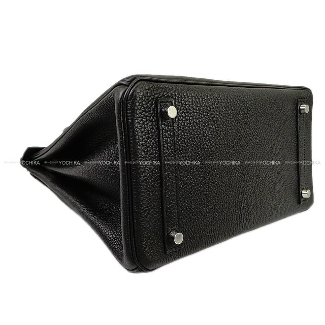 HERMES Handbag Birkin30 Noir (Black) Veau Togo Silver HW Stamp K[BRAND NEW][Authentic]