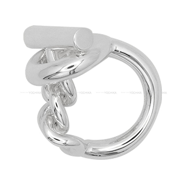 HERMES ring Croisette Silver Silver925 (SV925 Ag925) #52[EXCELLENT][Authentic]