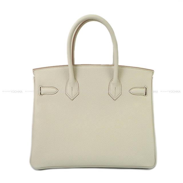 HERMES Handbag Birkin30 Beton Veau Togo Silver HW Stamp B[BRAND NEW][Authentic]