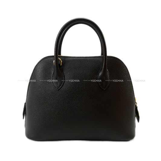 HERMES Shoulder bag Bolide1923 25 Noir (Black) Veau Epsom Gold HW Stamp U[EXCELLENT][Authentic]