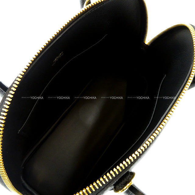 HERMES Shoulder bag Bolide1923 25 Noir (Black) Veau Epsom Gold HW Stamp U[EXCELLENT][Authentic]