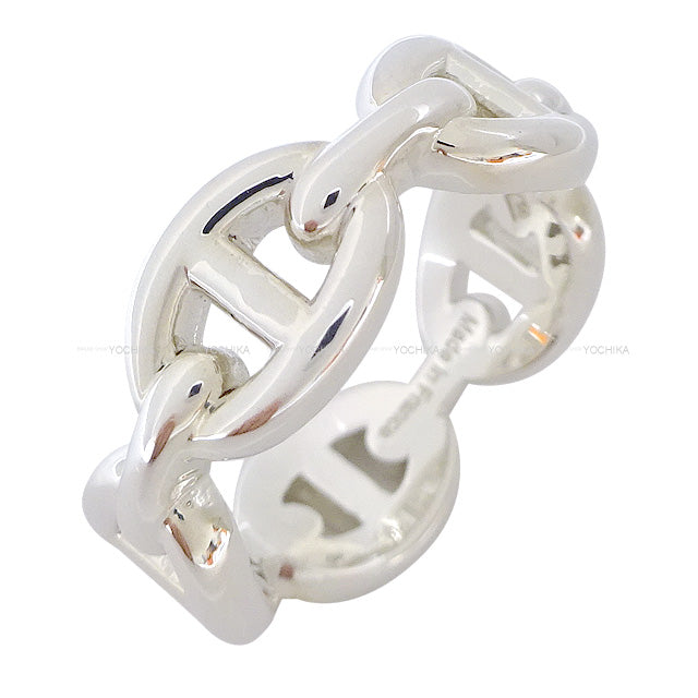 HERMES ring Chaine D'ancre Enchainee PM #54 Silver Silver925 Silver HW[BRAND NEW][Authentic]