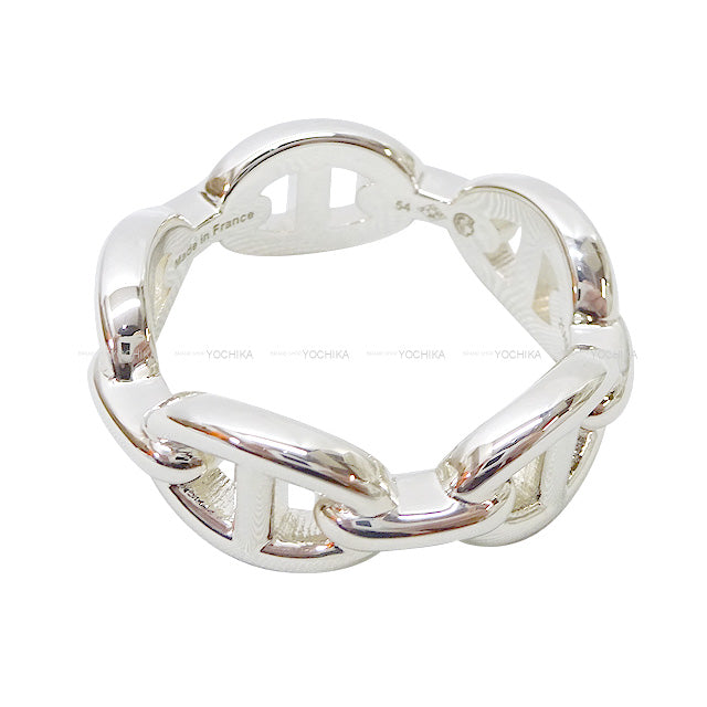 HERMES ring Chaine D'ancre Enchainee PM #54 Silver Silver925 Silver HW[BRAND NEW][Authentic]