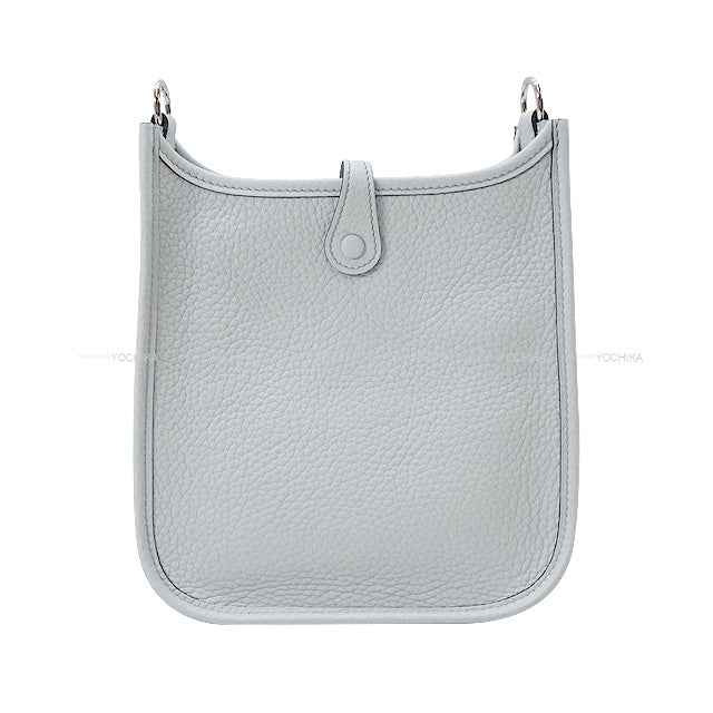 HERMES Shoulder bag Evelyne 16 TPM Amazone Bleu Pale/Nata Taurillon Clemence Silver HW Stamp U[EXCELLENT][Authentic]