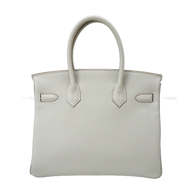 HERMES Handbag Birkin30 Gris Perle Veau Togo Gold HW Stamp U[BRAND NEW][Authentic]