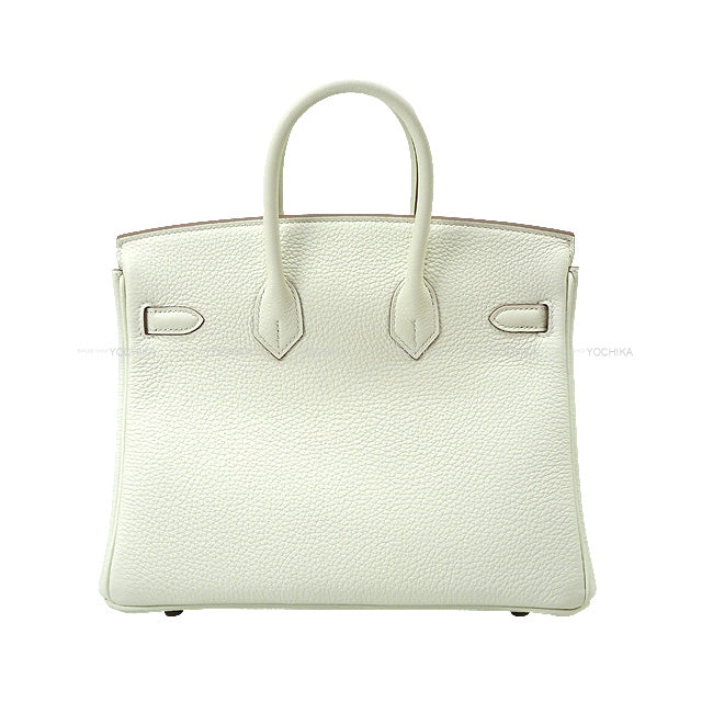 HERMES Handbag Birkin25 Mushroom Veau Togo Gold HW Stamp U[BRAND NEW][Authentic]