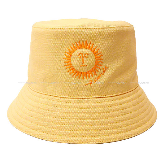 2023 SS NEW HERMES hat bucket hat Gene Sunshine #57 melon Cotton100%[BRAND NEW][Authentic]