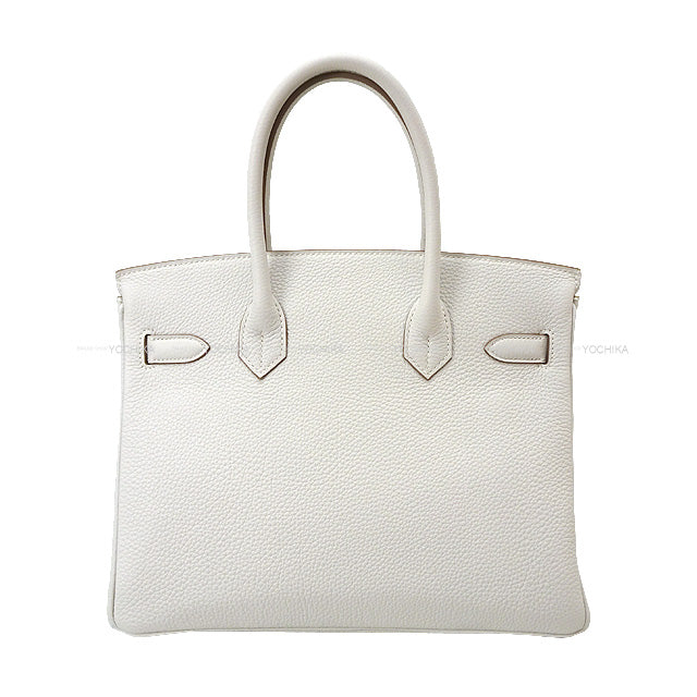 HERMES Handbag Birkin30 New Gris Perle Veau Togo Gold HW Stamp B[BRAND NEW][Authentic]