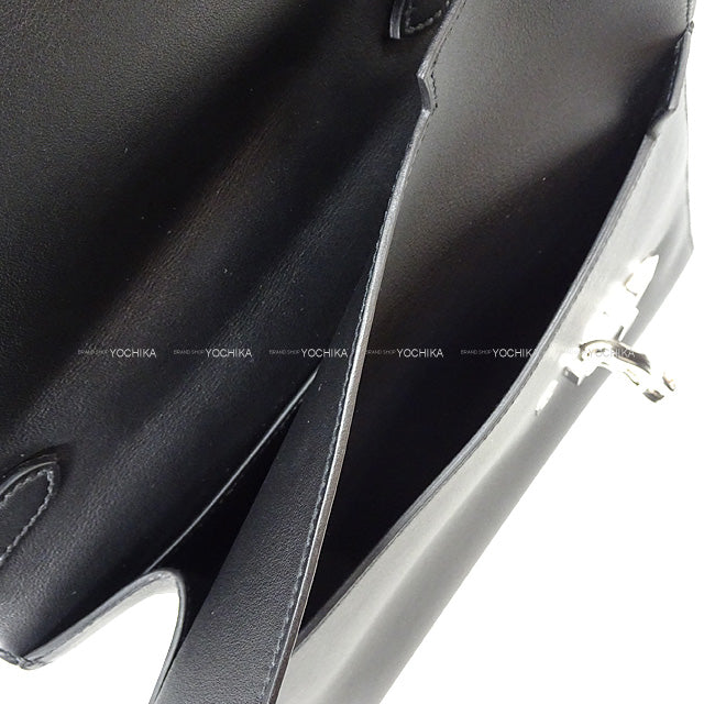 HERMES Shoulder bag Boucle Sellier Noir (Black) Veau Swift Silver HW Stamp B[BRAND NEW][Authentic]