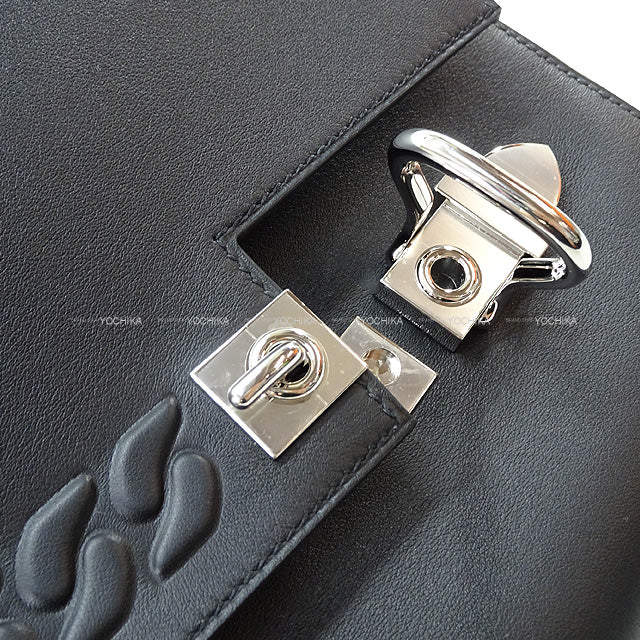 HERMES Shoulder bag Boucle Sellier Noir (Black) Veau Swift Silver HW Stamp B[BRAND NEW][Authentic]