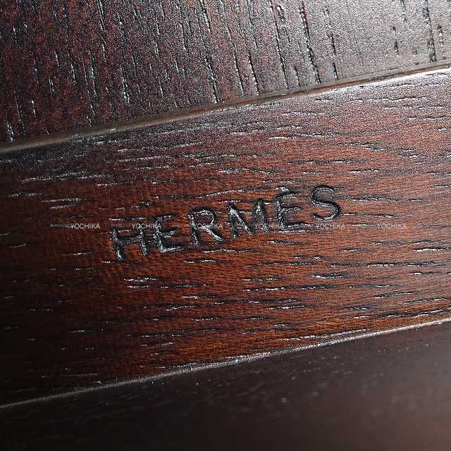 HERMES Photo frame Photo stand Player de PM Brique Taurillon lisse/Mahogany[BRAND NEW][Authentic]