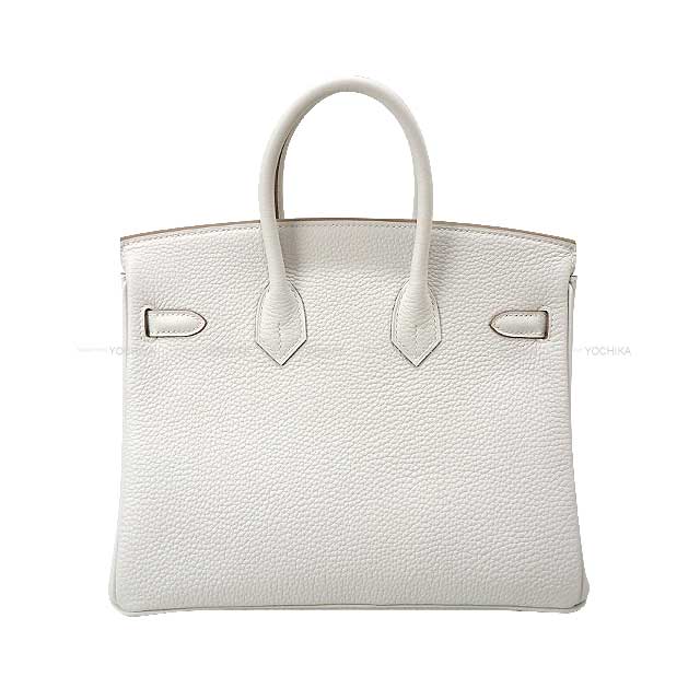 HERMES Handbag Birkin25 New Gris Perle Veau Togo Gold HW Stamp B[BRAND NEW][Authentic]