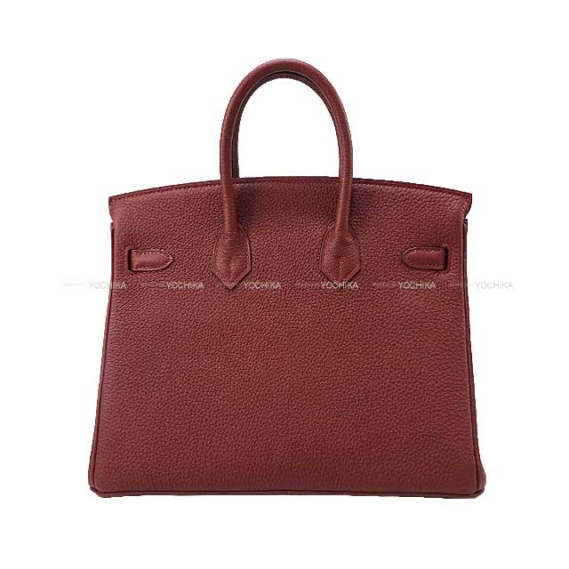 HERMES Handbag Birkin25 Rouge H Veau Togo Gold HW Stamp B[BRAND NEW][Authentic]