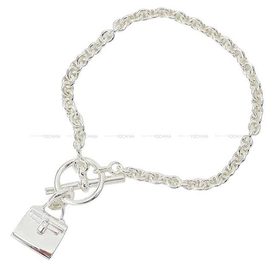 HERMES bracelet Amulette Kelly Silver Silver925 Silver HW[EXCELLENT][Authentic]