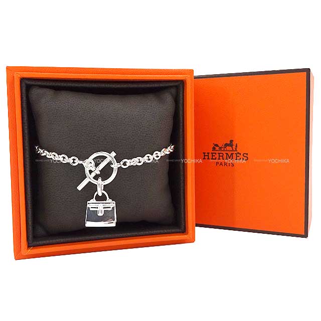 HERMES bracelet Amulette Kelly Silver Silver925 Silver HW[EXCELLENT][Authentic]