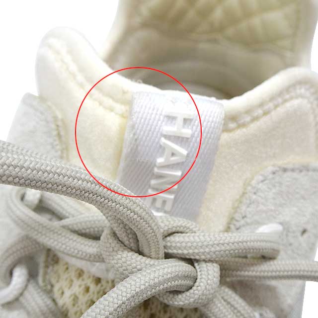 [Pre-loved] 2023 SS CHANEL sneakers COCO Mark Mesh Low cut #36 Beige/Blanc (White) Suede/calfskin/mesh #36 G40193[LIKE NEW][Authentic]