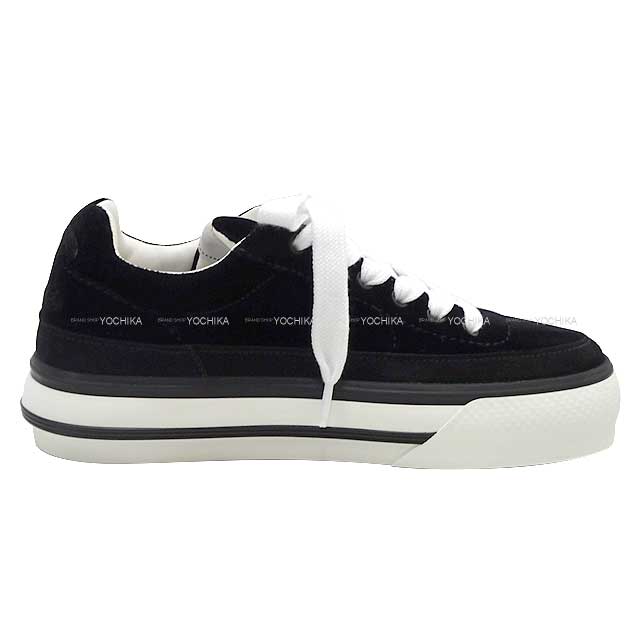 2023 NEW CHANEL sneakers COCO Mark Lowcut #37 Noir (Black) Velvet/Suede cal #37 G45208[BRAND NEW][Authentic]