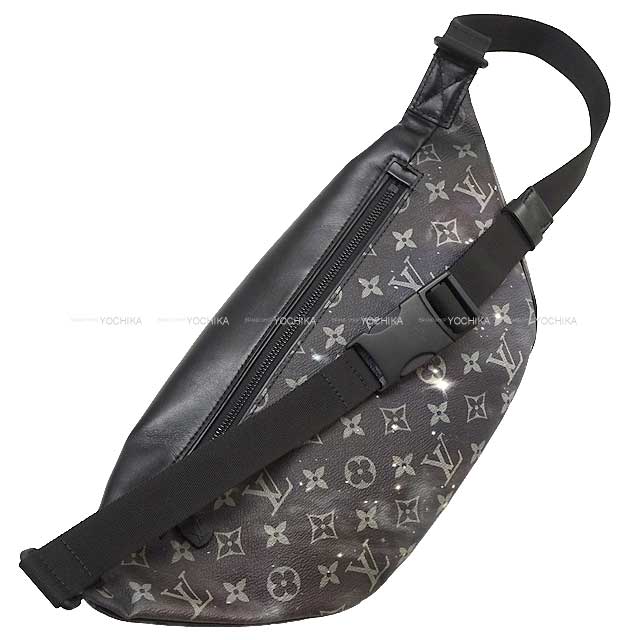 LOUIS VUITTON body bag Monogram Galaxy Discovery Bum Bag Black/Gray Monogram Galaxy Mat Black Hardware M44444[EXCELLENT][Authentic]