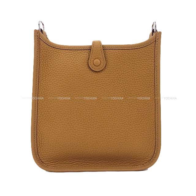 HERMES Shoulder bag Evelyne 16 TPM Biscuit Taurillon Clemence Silver HW Stamp B[BRAND NEW][Authentic]