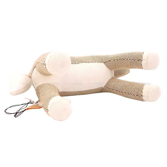 HERMES stuffed toy HONORE EPOPEE HORSE PLUSH Natural Cotton/polyester[BRAND NEW][Authentic]