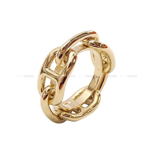 HERMES Scarf ring 90 Regate Champagne Gold Permabrass Champagne Gold HW[EXCELLENT][Authentic]