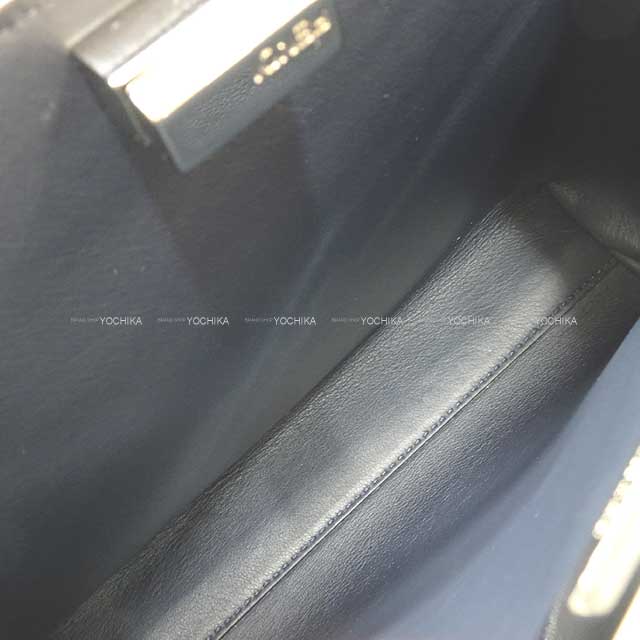 [Pre-loved] FENDI Shoulder bag PeekaBoo Essentially Medium Blue Gray Calf Silver HW 8BN302[LIKE NEW][Authentic]