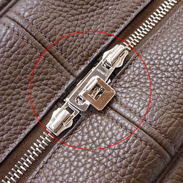 [Pre-loved] HERMES Shoulder bag Victoria 2 35 Caf Taurillon Clemence Silver HW Stamp ▢D[LIKE NEW][Authentic]