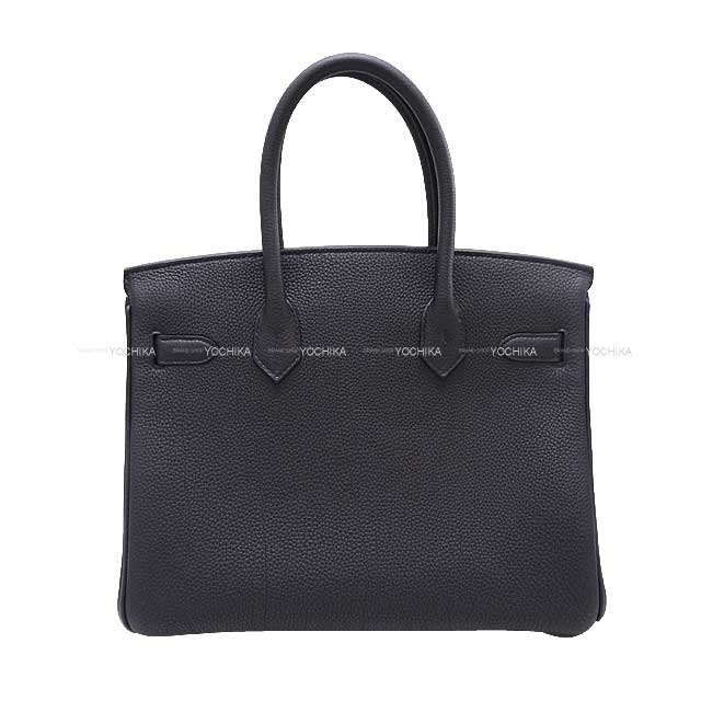 HERMES Handbag Birkin30 Caban Veau Togo Silver HW Stamp B[BRAND NEW][Authentic]