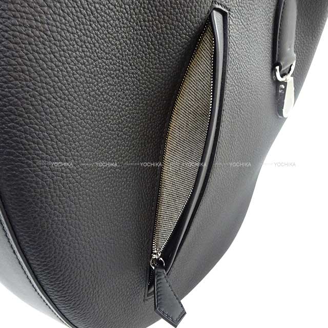 HERMES Shoulder bag Sac Arcon Noir (Black) Veau Togo/Veau Swift/Toile H Silver HW Stamp B[BRAND NEW][Authentic]